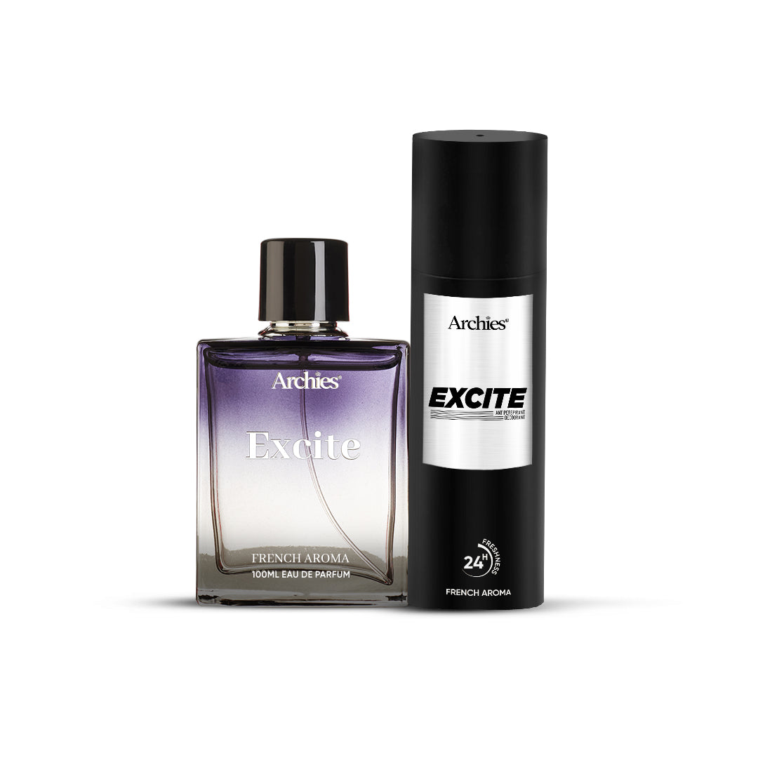 Eau De Parfum & Body Deodorant Gifting Set | Archies EXCITE-100ml