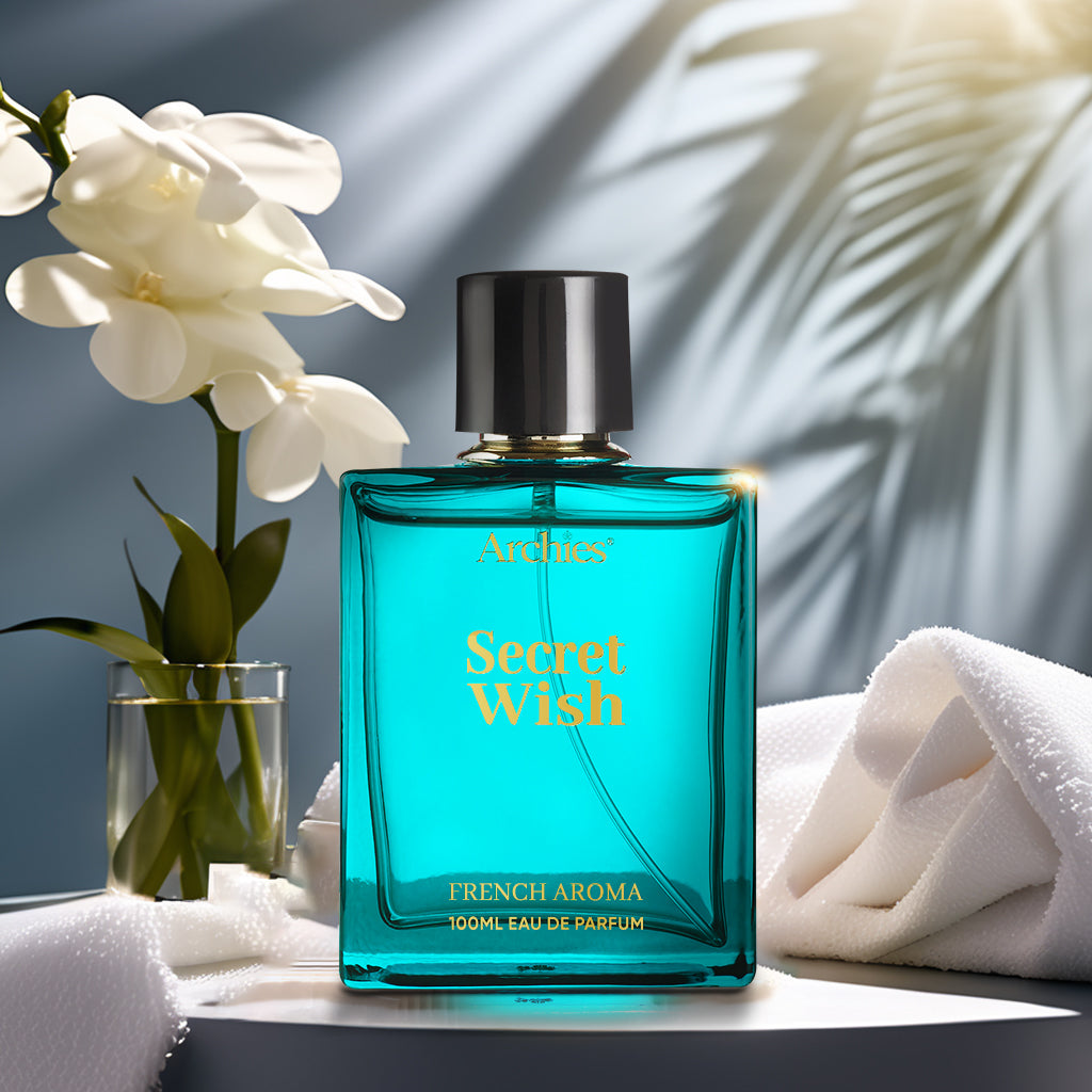 SECRET WISH Eau De Luxury Parfume for Women | 100 ML | French Aroma | Sensual, Strong, Bold, & Attractive Fragrance | Premium & Long Lasting EDP Fragrance Scent (20% High Concentrated Perfume)